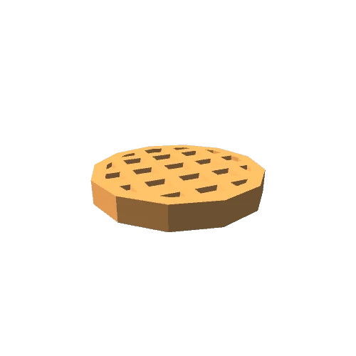 Round waffle B